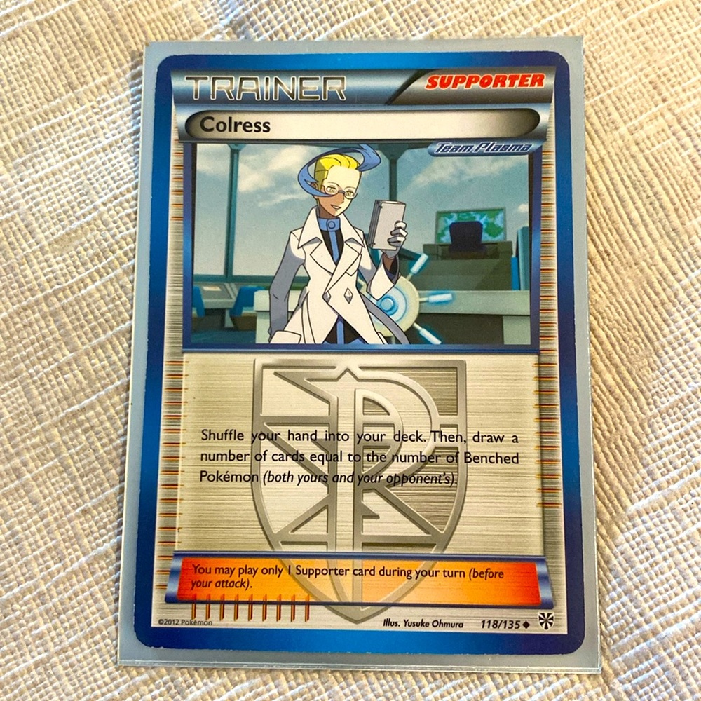 Pokemon TCG : Colress 118/135 World Championship PROMO Uncommon